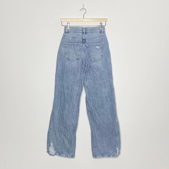 PACSUN | Playboy Wide Leg Jeans | 24 - Picture 4 of 6